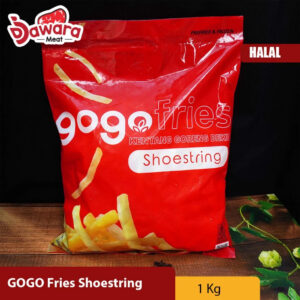 GOGO Fries Shoestring 1 Kg - Toko Daging DJawara Meat